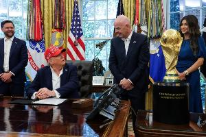 记者：因凡蒂诺不敢表态是失职 美国无法保障安全就不配办世界杯