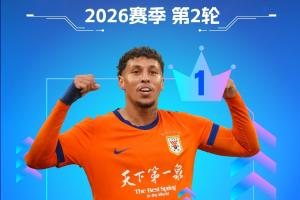 【直播吧】中超第2轮最佳：克雷桑当选，传射带队赢下京鲁大战！