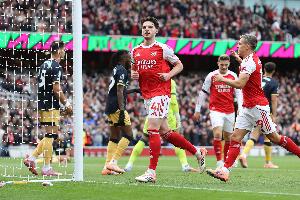 5球5助！赖斯在欧冠赛场上参与进球数上双