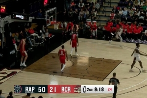 要花了啊！富尔茨迎着杨瀚森上篮打停混音 分差达到29分