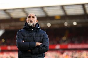 诺丁汉森林取得对热刺英超4连胜，热刺追平队史31轮过后最低积分