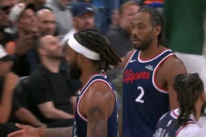 开始了！伦纳德连中跳投个人独得7分打停雄鹿