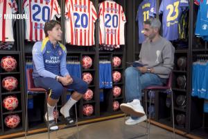 小西蒙尼：训练中最让我惊讶的是梅西 看着没使劲却一直打死角