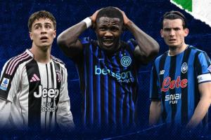 记者：意甲领到欧冠淘汰赛奖金，亚特兰大1200万，国米尤文100万