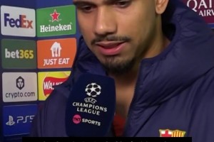 阿劳霍谈心理健康恢复：如今我非常平静，享受足球，享受比赛