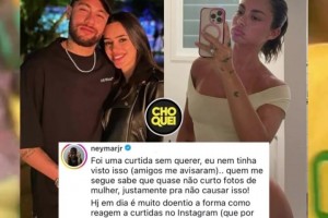 内马尔社媒点赞成人网红性感照！内马尔：误触！根本没看内容