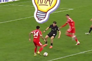 节奏感真好！迪亚斯：不会真以为我这球要传给穆西亚拉吧！