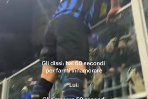 久伤未愈！国米球迷是否已怀念起劳塔罗破门后爬高庆祝的经典时刻