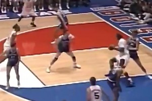 令人怀念的画面，科比与奥尼尔单挑，笑到根本停不下来